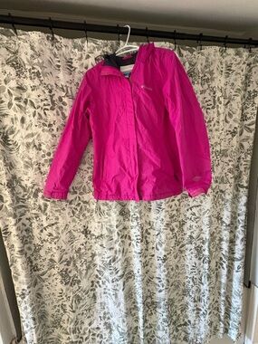 Columbia Pink Women's Rain Jacket